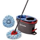 O-Cedar EasyWring RinseClean Microfiber Spin Mop & Bucket Floor Cleaning System with 2 Extra Refills