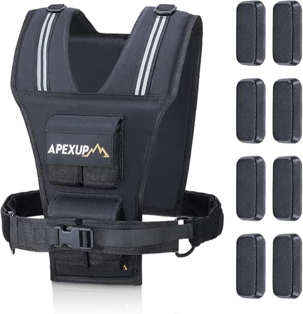 apexup weighted vest 30lbs