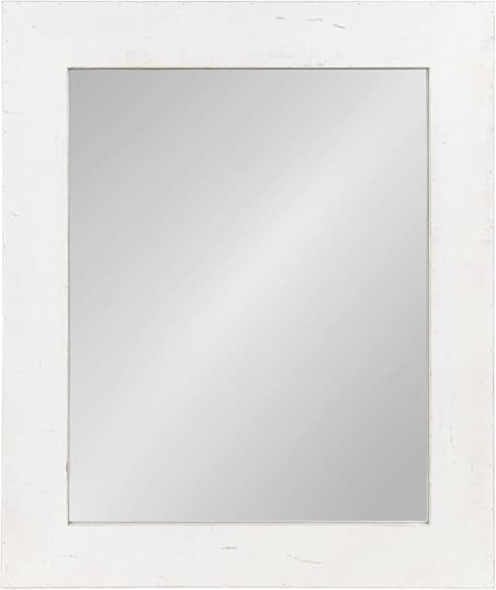 Glacier Bay Ms2431-wht 24 In. W X 31 In. L Framed Single Mirror In White