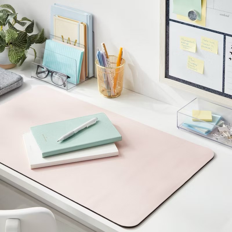 Non-Slip Rollup Desk Mat Pink - Brightroom™ 23.6 in L x 11.8 in W 