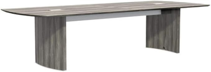 Mayline Group Gray Laminate Conference Table Panel Base MNCBLGS