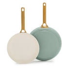 GreenPan RESERVE PRO CERAMIC NONSTICK 8", 10" AND 12" FRYPAN SET | MOSS