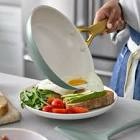 GreenPan RESERVE PRO CERAMIC NONSTICK 8", 10" AND 12" FRYPAN SET | MOSS