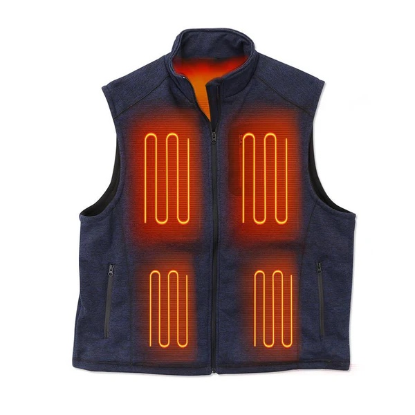 The Heated Sweater-Fleece Vest 
