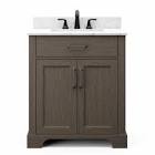 alton 30in brown single sink bathroom vanity brown oak finish 