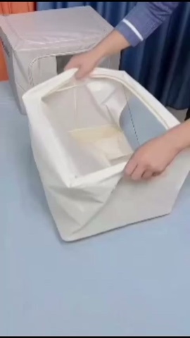 Clothes organizer box. ( 3 pieces) ( similar different model) 