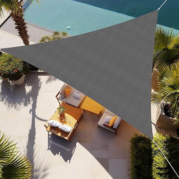 Shade&Beyond Triangle Sun Shade Sail