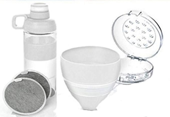 joy miracle clean water filter set with case and bottle
