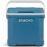 Igloos 30-Quart Cooler, Ice Blue – Cool Riser Technology, Ergonomic Design, Comfortable Carry Handle, 41-Can Capacity, Fits 2L Bottles Upright, Ideal for Family Outings, Tailgating, and Lunches