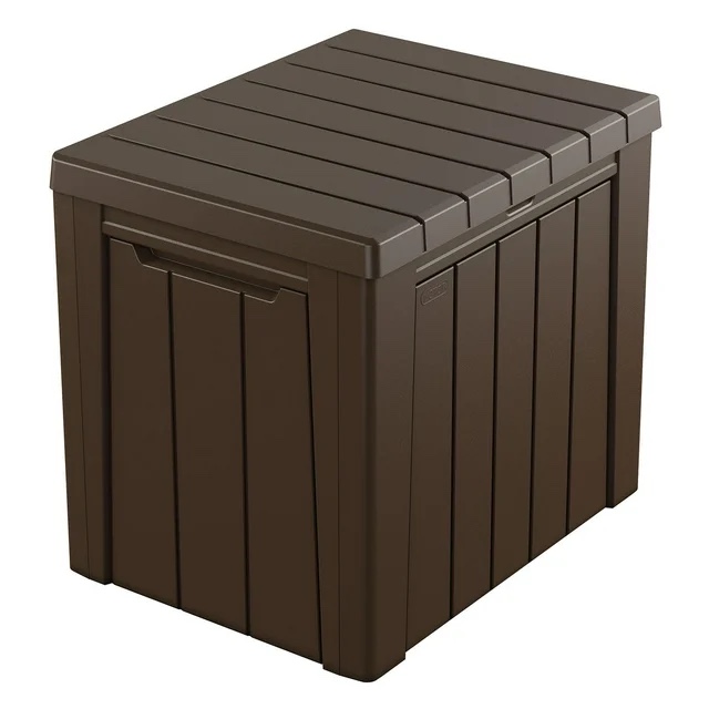 SEE DESCRIPTION. Keter Urban 30 Gal. Outdoor Deck Box/Storage Table