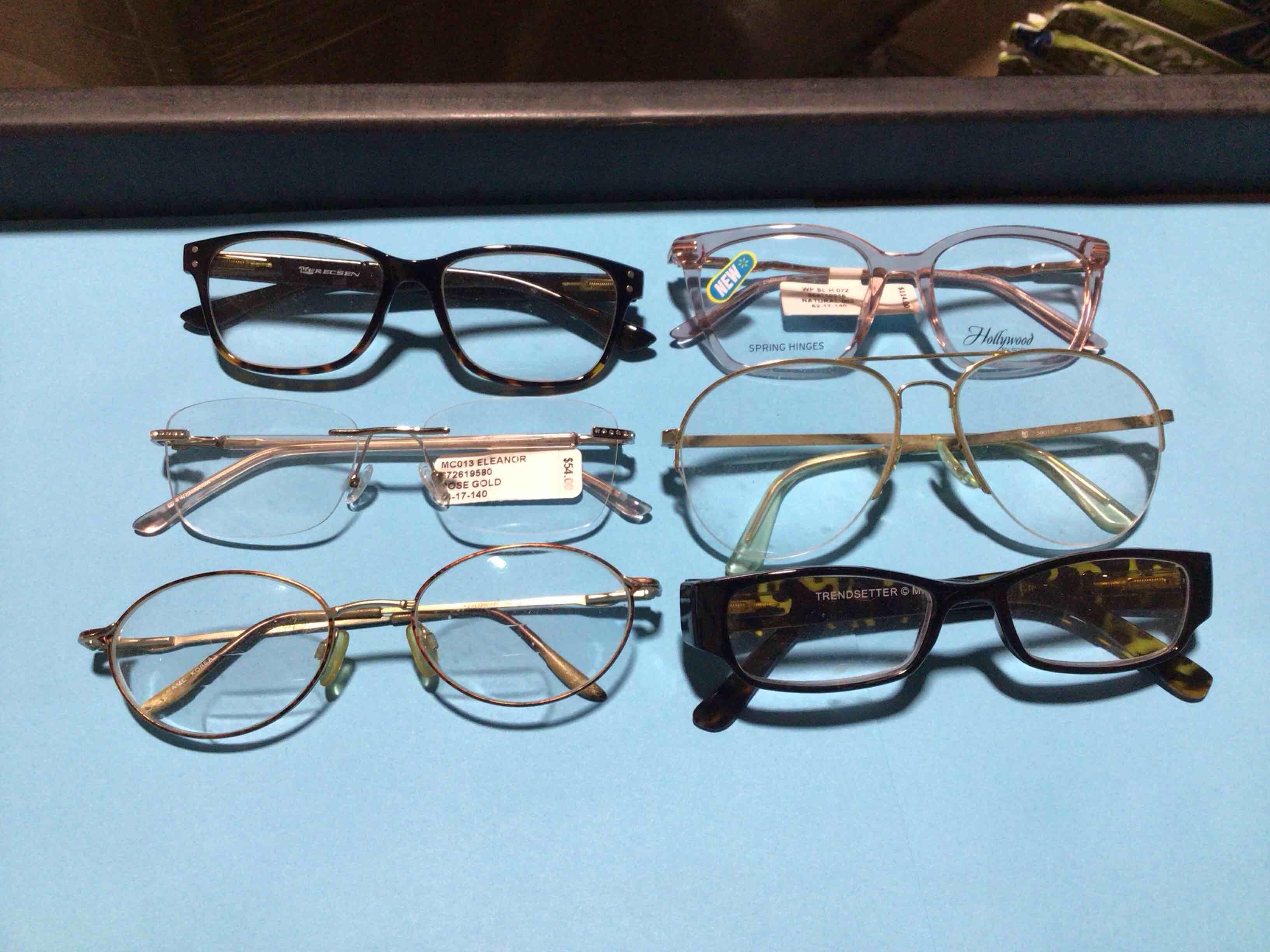 Condition photo showing Good Condition for Pack of 6 Assortment of prescriptions glasses 