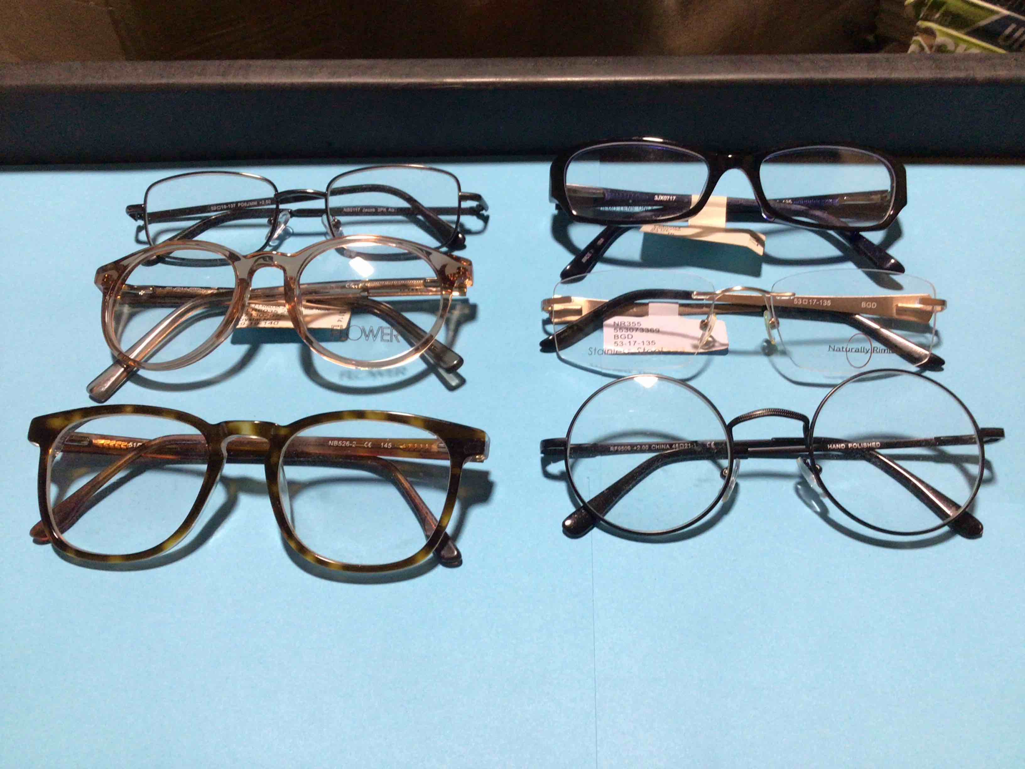 Condition photo showing Good Condition for Pack of 6 Assortment of prescriptions glasses