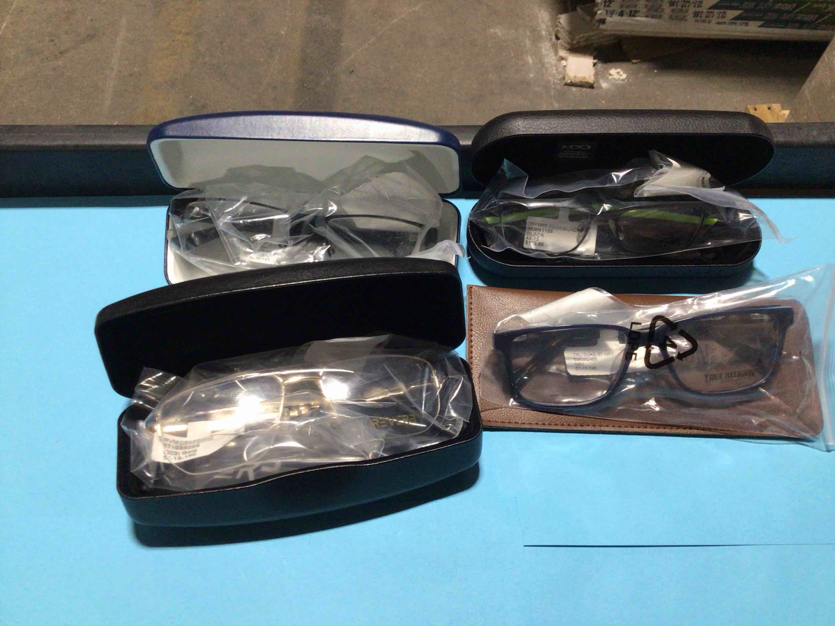 Condition photo showing Good Condition for Pack of 4 prescription glasses