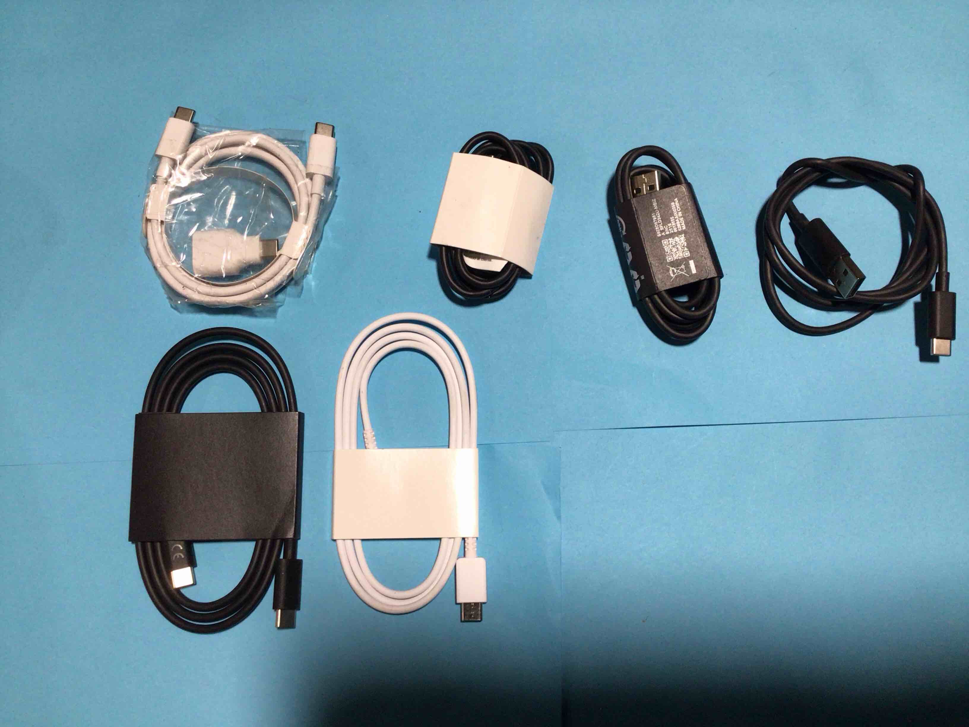 pack of 6 usb-c type cable 