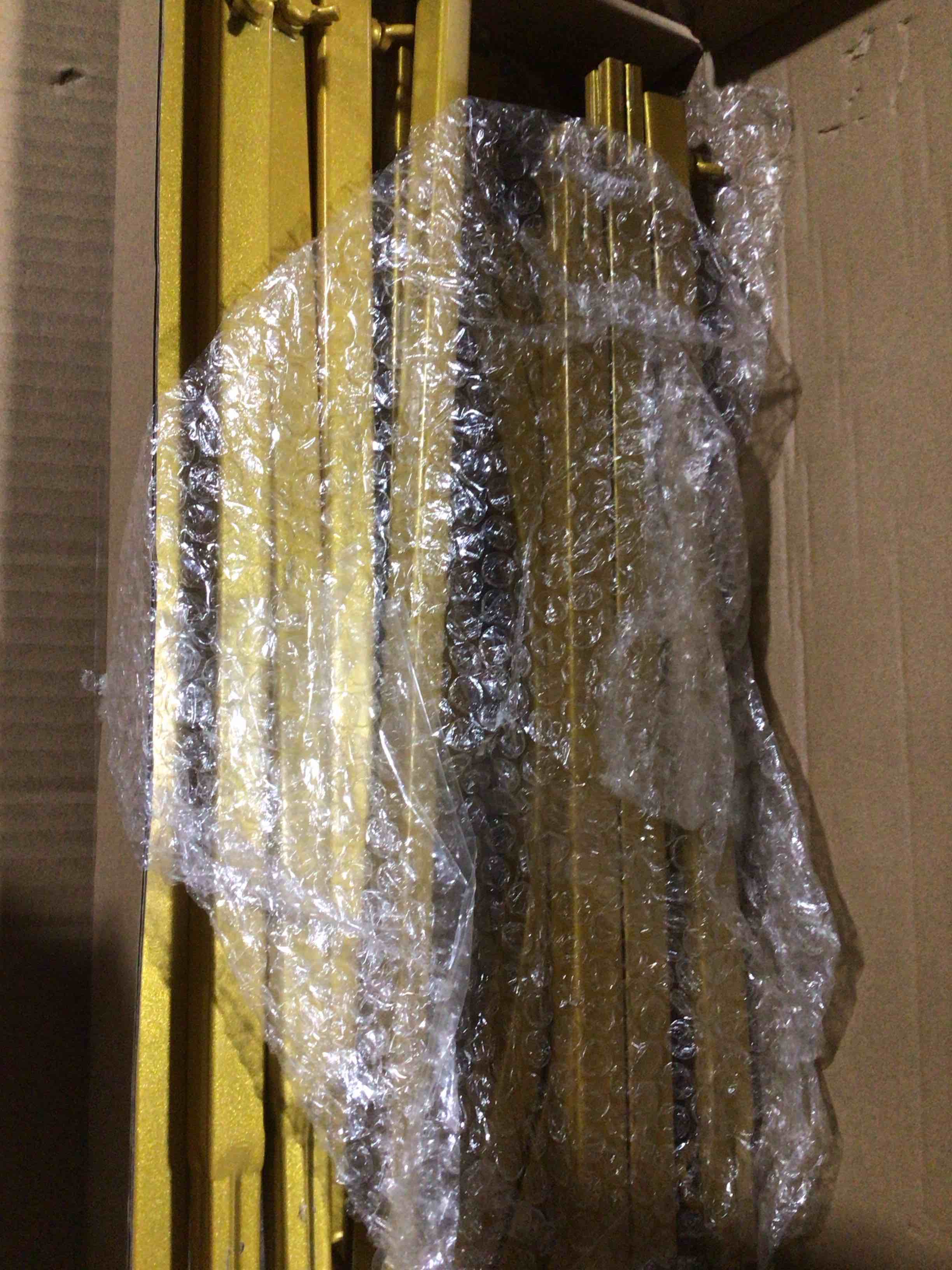 Condition photo showing New/Like New for Fomcet Metal Arch Backdrop Stand Set of 3 Gold Wedding Arch Stand 7.2FT & 6.6FT & 6FT Arched Backdrop Frame for Birthday Party Baby Shower Graduation Ceremony Decoration 7.2FT, 6.6FT, 6FT Gold