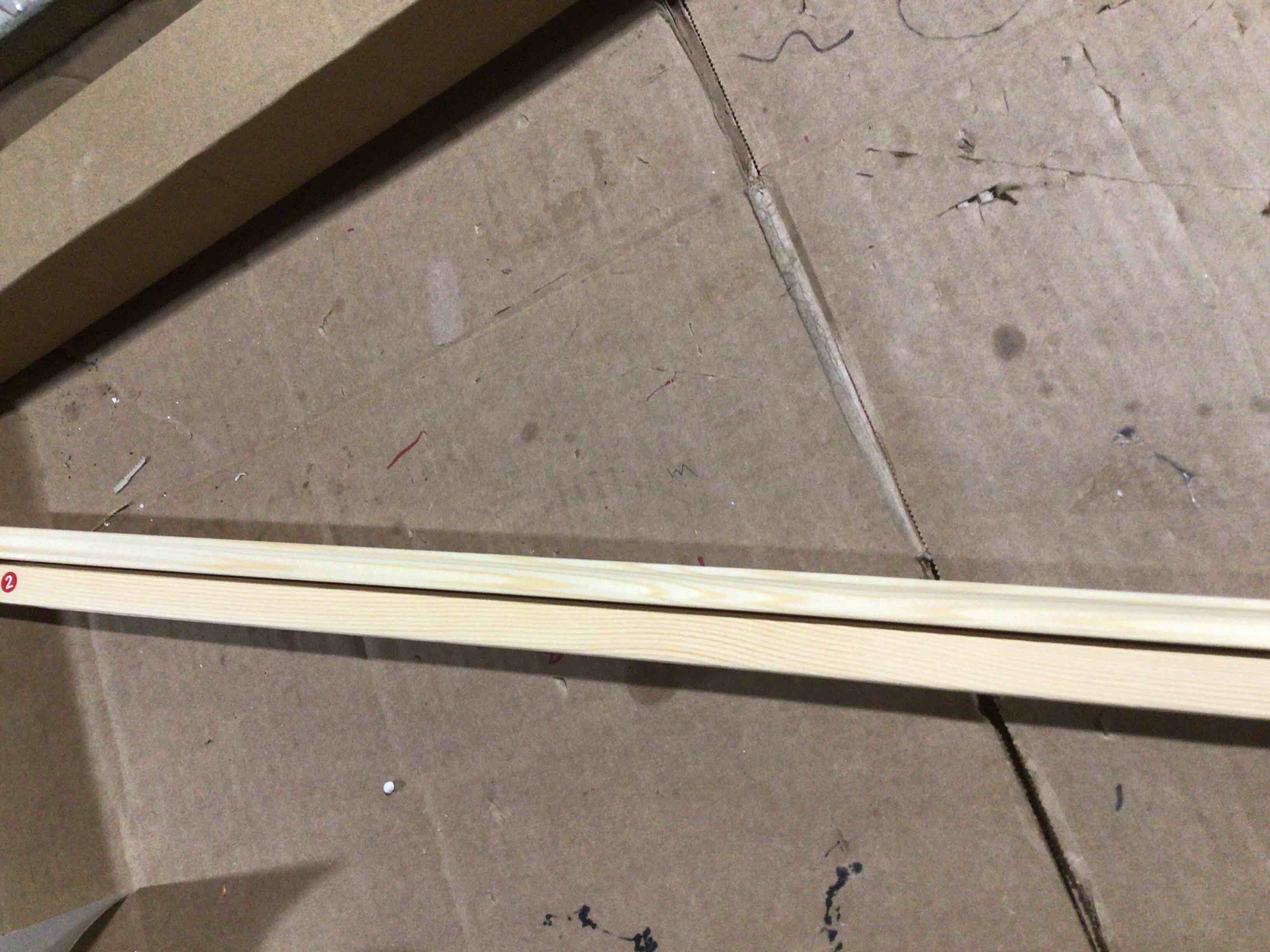 Condition photo showing New/Like New for Wooden easel stand for sign, display easel stand floor for wedding signs with adjustable tray 