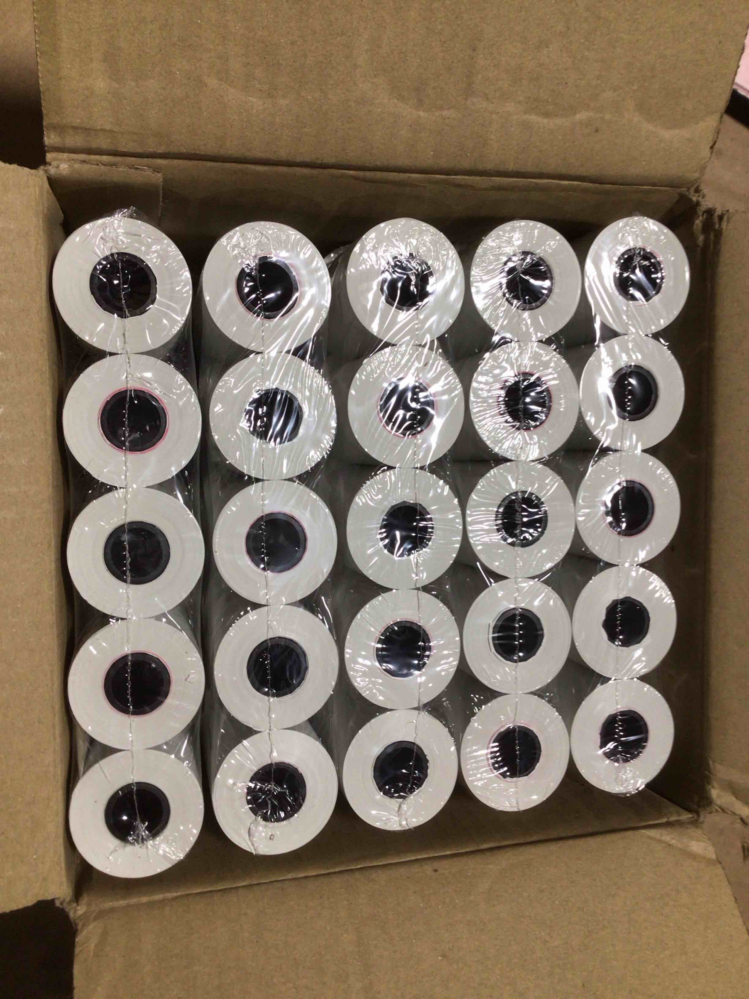 Condition photo showing New/Like New for 21/4” x 50’ BPA FREE THERMAL PAPER 50 ROLLS/CTN