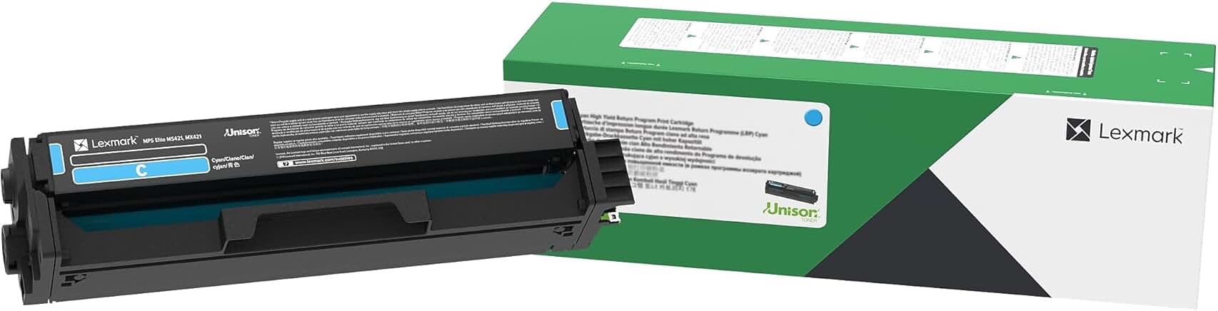 lexmark one cyan ultra high yield return program toner cartridge 