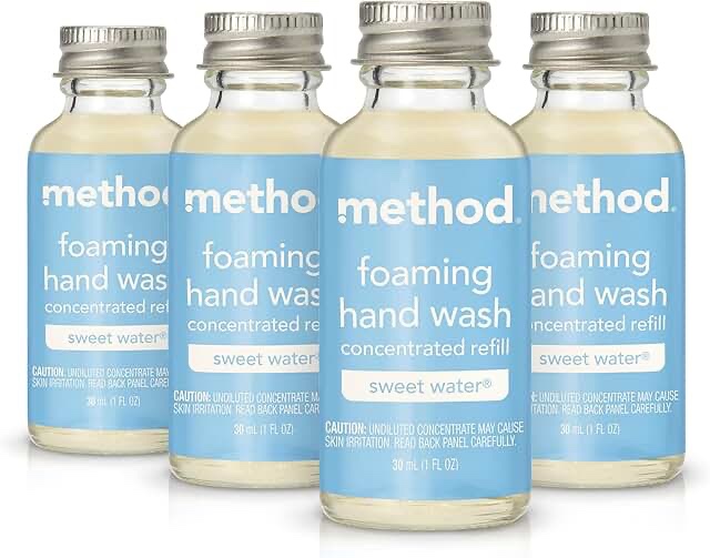METHOD refill+use foaming handwash concentrated refill x2