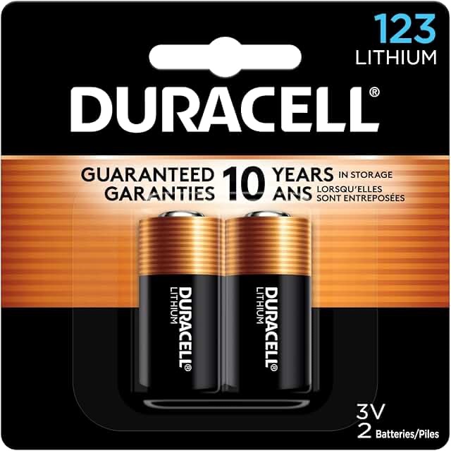 duracell 123 lithium 3 pack, duracell 303/ 357/ 76 (4 pack) bundle