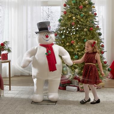 the life size animated frosty