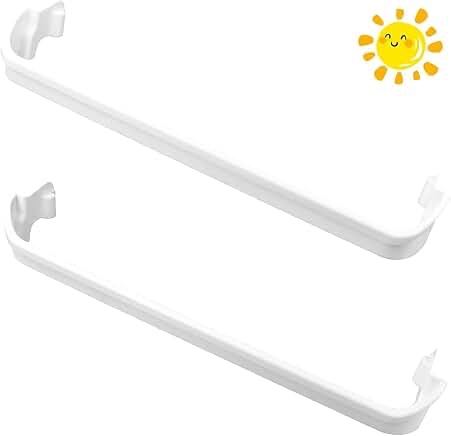 240534901 & 240534701 Refrigerator Door Shelf Bar Rail, Door Shelf Retainer Bar. Compatible with Frigidaire, Kenmore, Westinghouse, Crosley