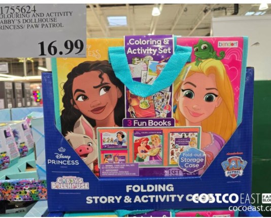 COLOURING AND ACTIVITY GABBY S DOLLHOUSE PRINCESS PAW PATROL 16 99