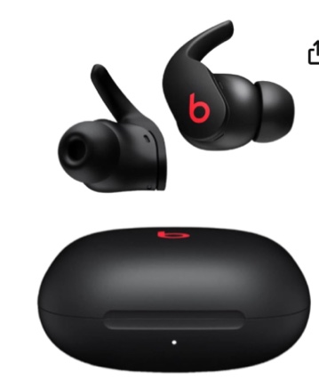 Beats Fit Pro True Wireless Bluetooth Noise Cancelling in-Ear Headphones - Black (Renewed)