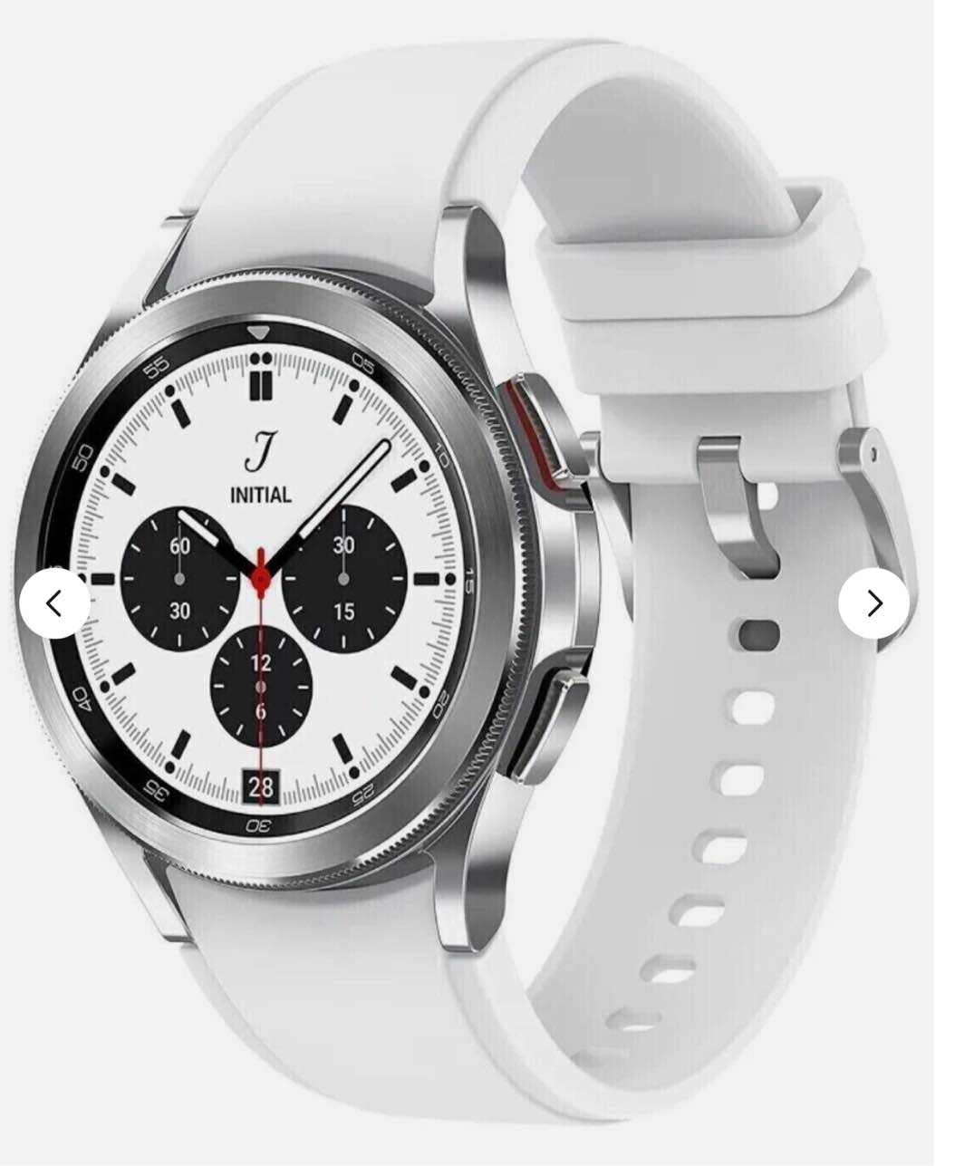 Samsung Galaxy Watch4 Classic SM-R885 42mm Silver 4G LTE Stainless Steel Case