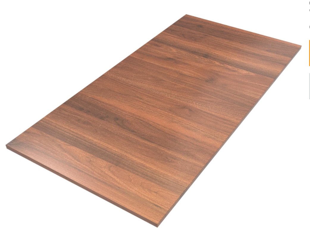 Deep Walnut Universal Tabletop 47.2"x23.62",Solid One-Piece Multilayer Board for Home Office Desk?DIY?Laundry, Washer Dryer Countertop, Butcher Block?Outdoor ?Rv
