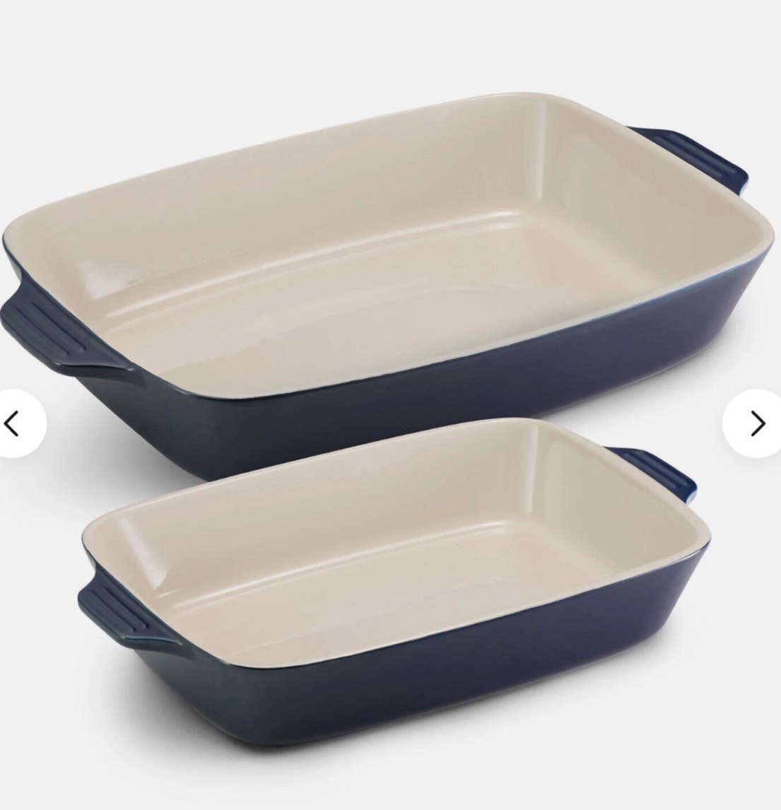 Tramontina 2-Piece Ceramic Bakeware Set