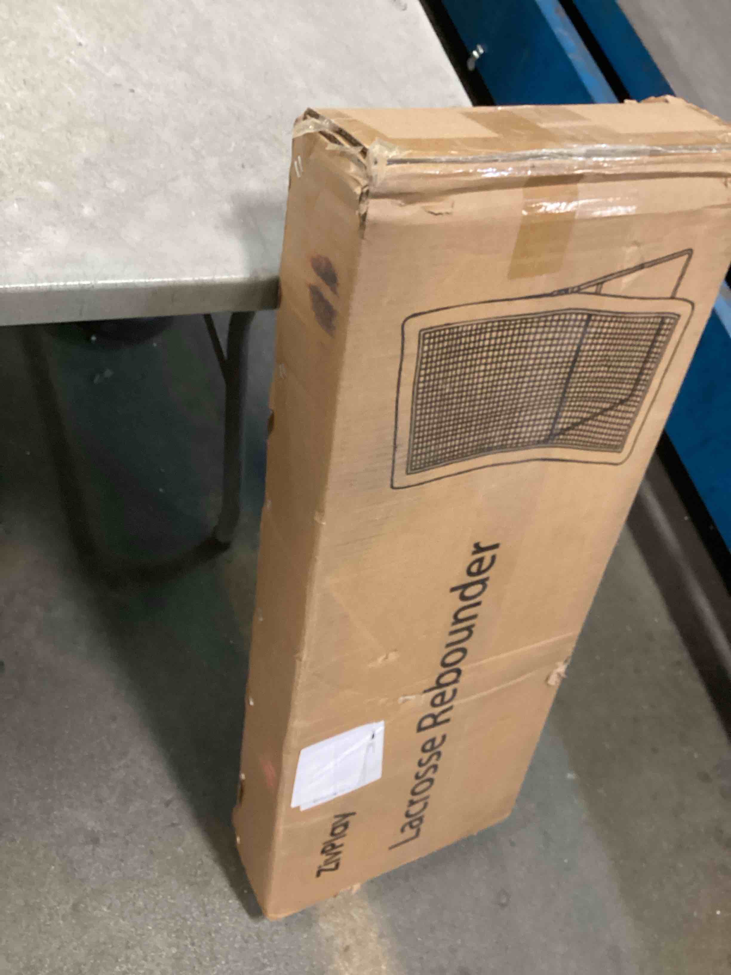 Condition photo showing New/Like New for Lacrosse Rebounder for Backyard Lacrosse Bounce Back Net Volleyball Rebounder Net 4 x 7 ft for Lax and Volleyball Practice Five Rebound Angles Includes Ball