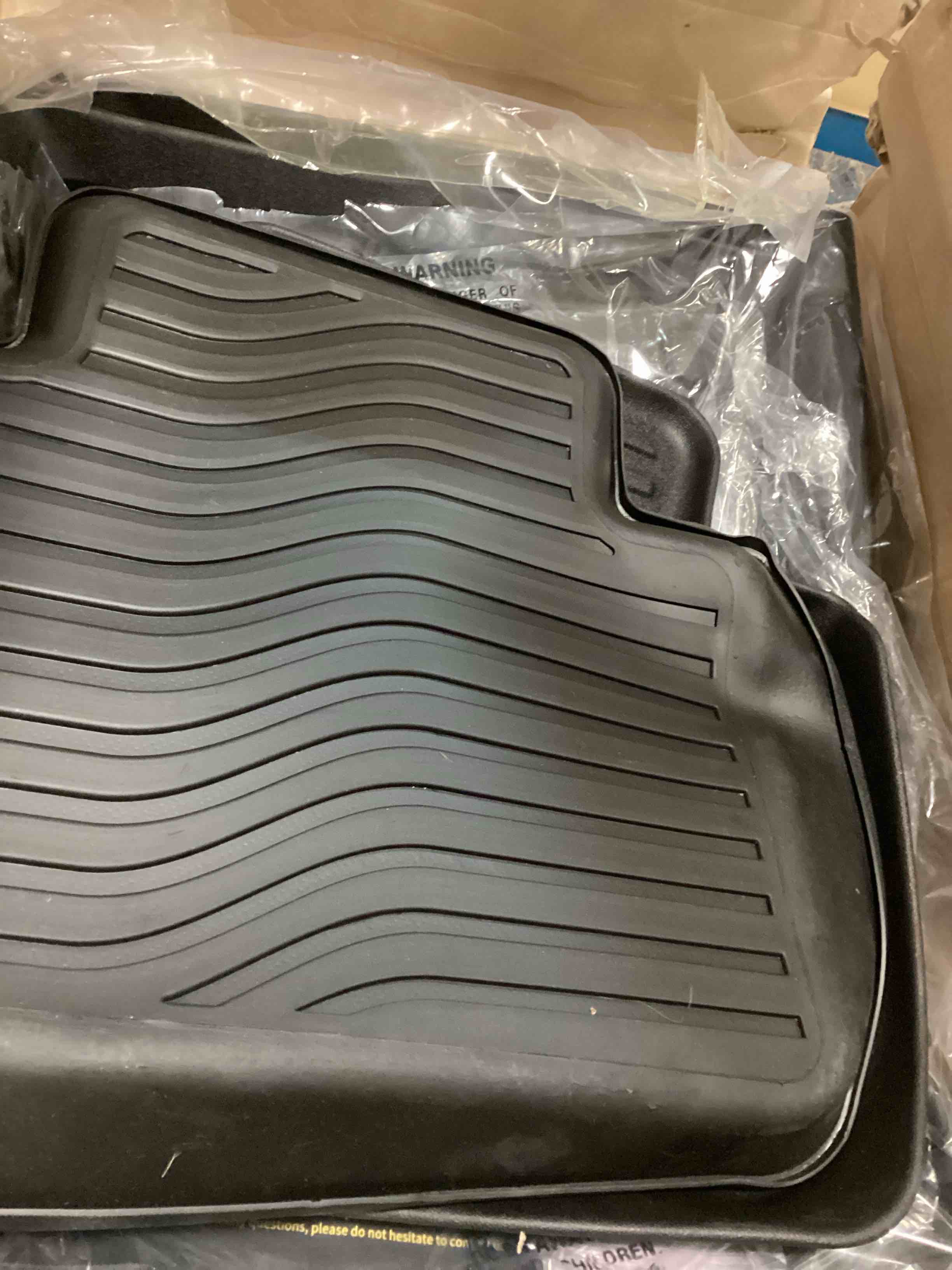 Auxko All Weather Floor Mats Fits for Mazda CX-50 2023 TPE Rubber Liners All Season Guard Odorless Anti-Slip Mats for 1st & 2nd Row