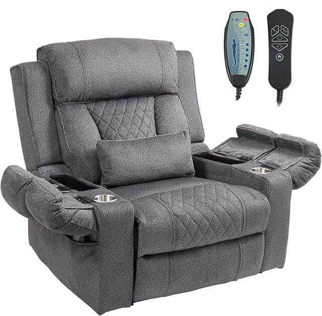 Kirilka 35.8" Wide Power Standard Recliner