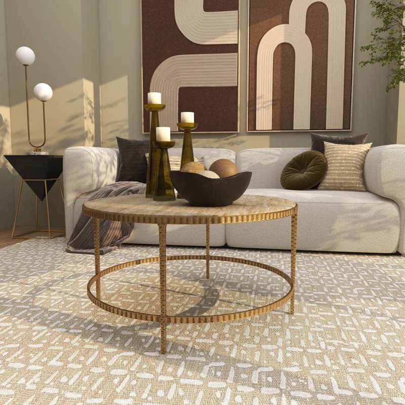 Naswith 4 Legs Coffee Table