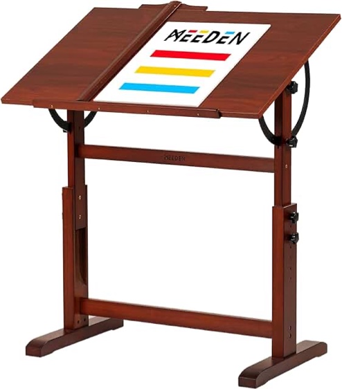 Kesgrave Solid Wood Drafting Table
