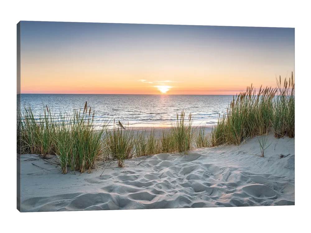 Beautiful Sunset at the Beach by Jan Becke - Photograph Print