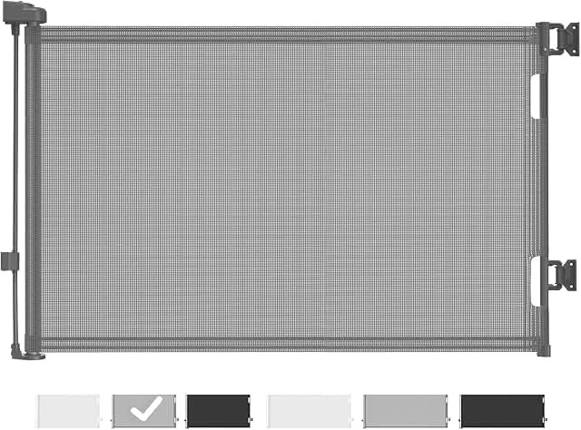 cumbor indoor/outdoor retractable safety gate