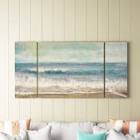 Beach Memories by Norman Wyatt Jr. - 3 Piece Canvas Painting Print Set