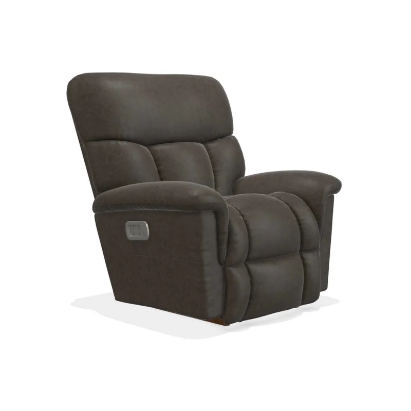  LA-Z-BOY Mateo Leather Match Power Rocking Recliner with Power Headrest and Lumbar