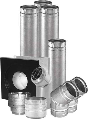 DuraVent Vent Unit Heater Kit- 4in. Vertical