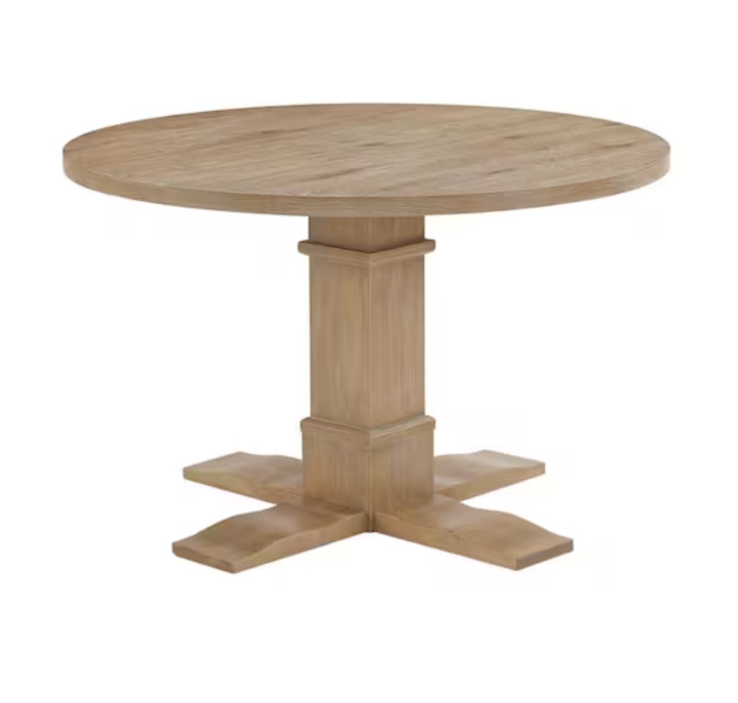 45" Castilia Round Dining Table (Box 2) INCOMPLETE