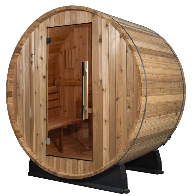Almost Heaven Saunas Watoga 4 - Person Traditional Steam Sauna in Cedar