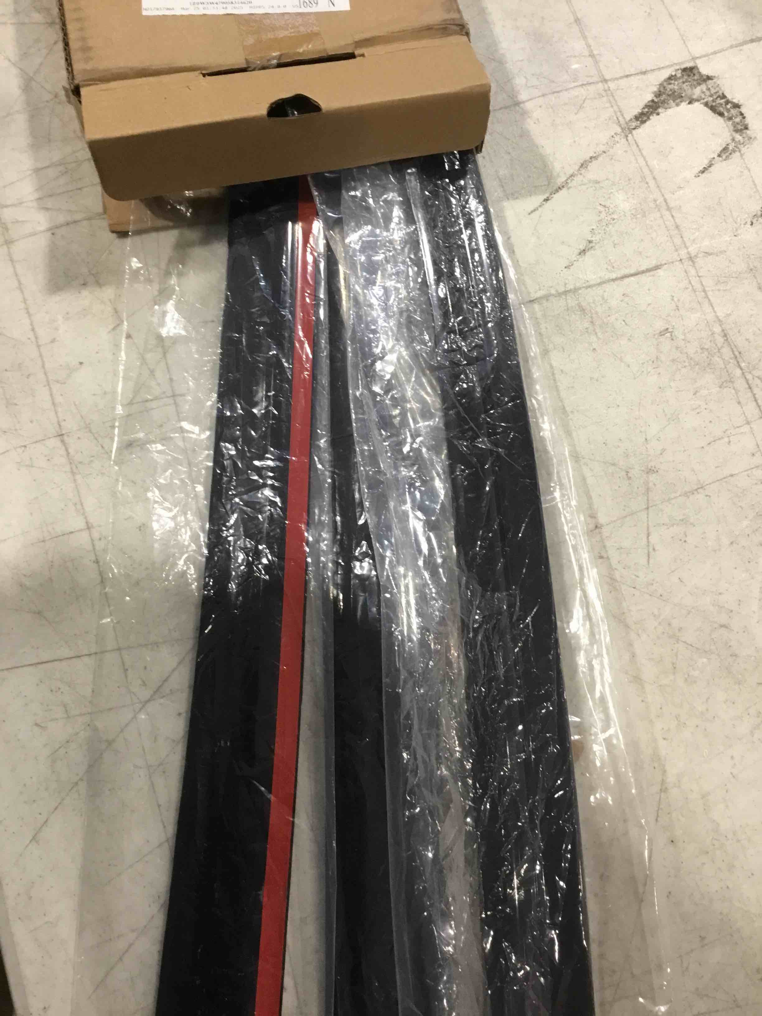 KPY Window Visor Compatible with Tesla Model 3 2017-2024, 4PC Rain Guard Side Window Vent Deflectors Tape-On Style, 2017 2018 2019 2020 2021 2022 2023 2024 17-24 Model 3