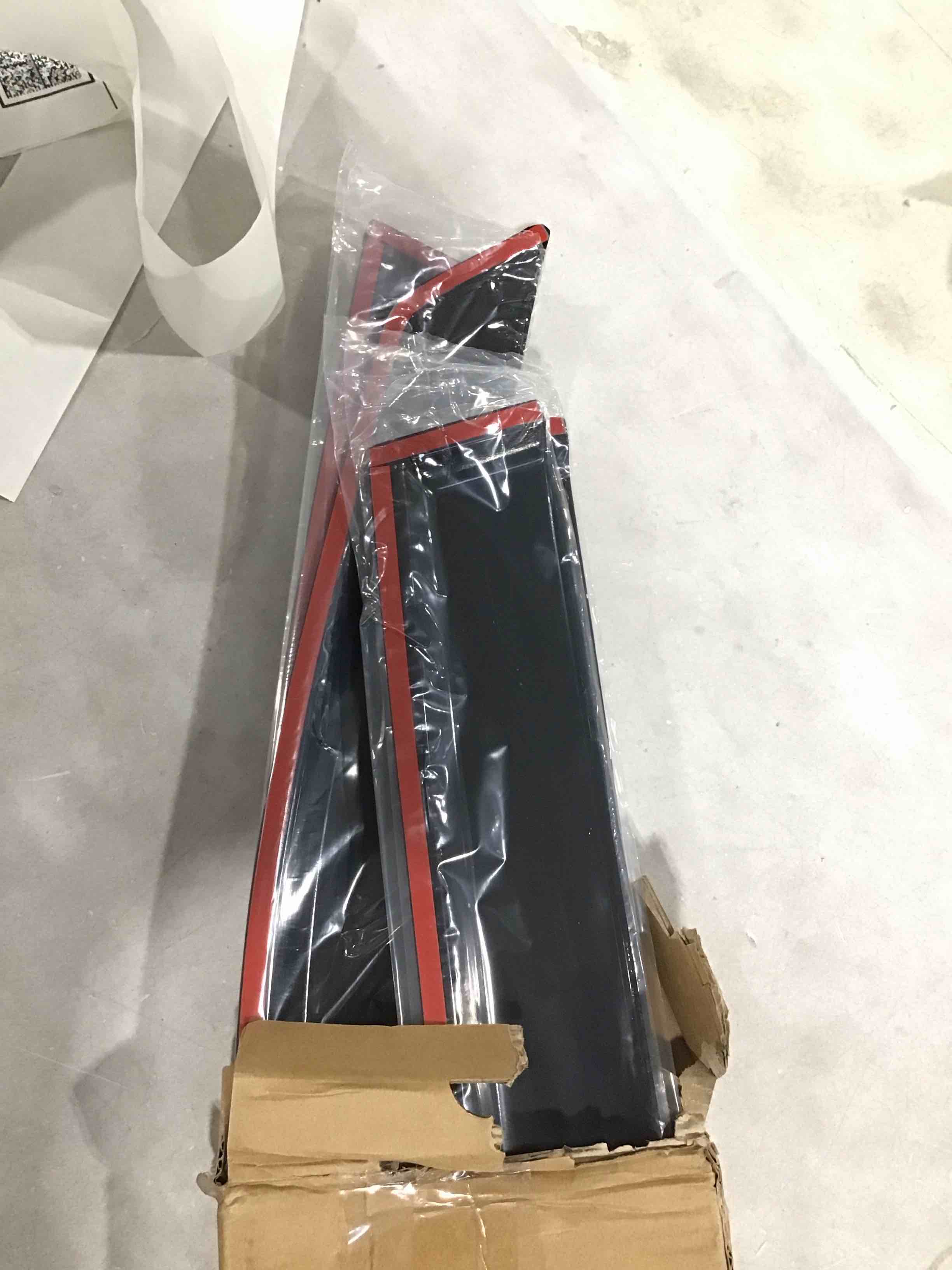 KPY Window Visor Compatible with Honda Pilot 2003-2008, 4PC Rain Guard Side Window Vent Deflectors Tape-On Style, 2003 2004 2005 2006 2007 2008 03-08 Pilot