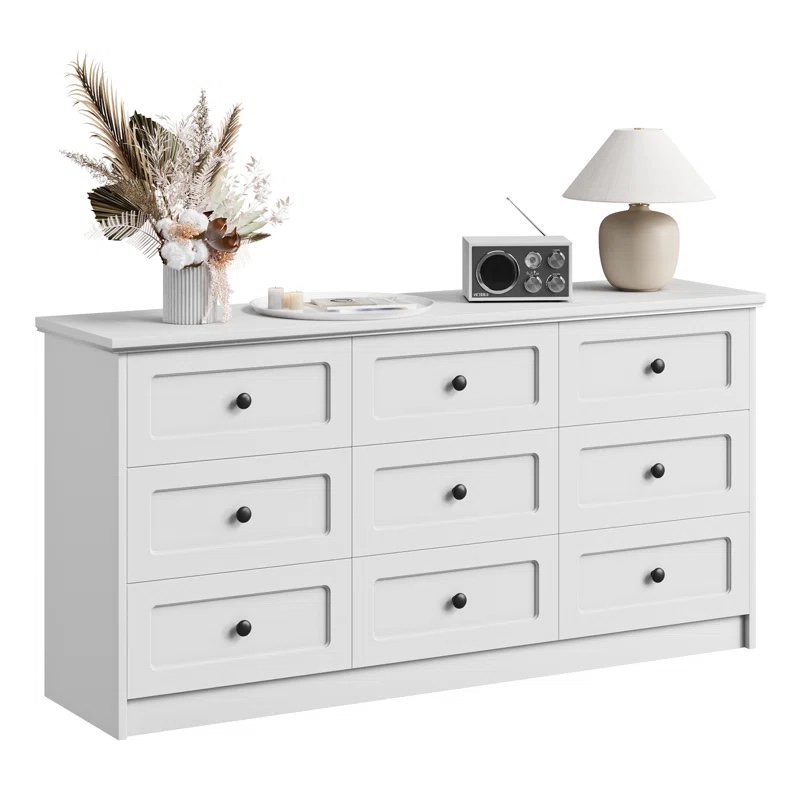 Aneecia 63” W 9 - Drawer Dresser