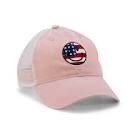 Lady Americana Smiley Face hat