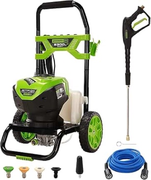 green works pro tru brushless pressure washer 