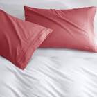 SET OF TWO PILLOW CASE, RED