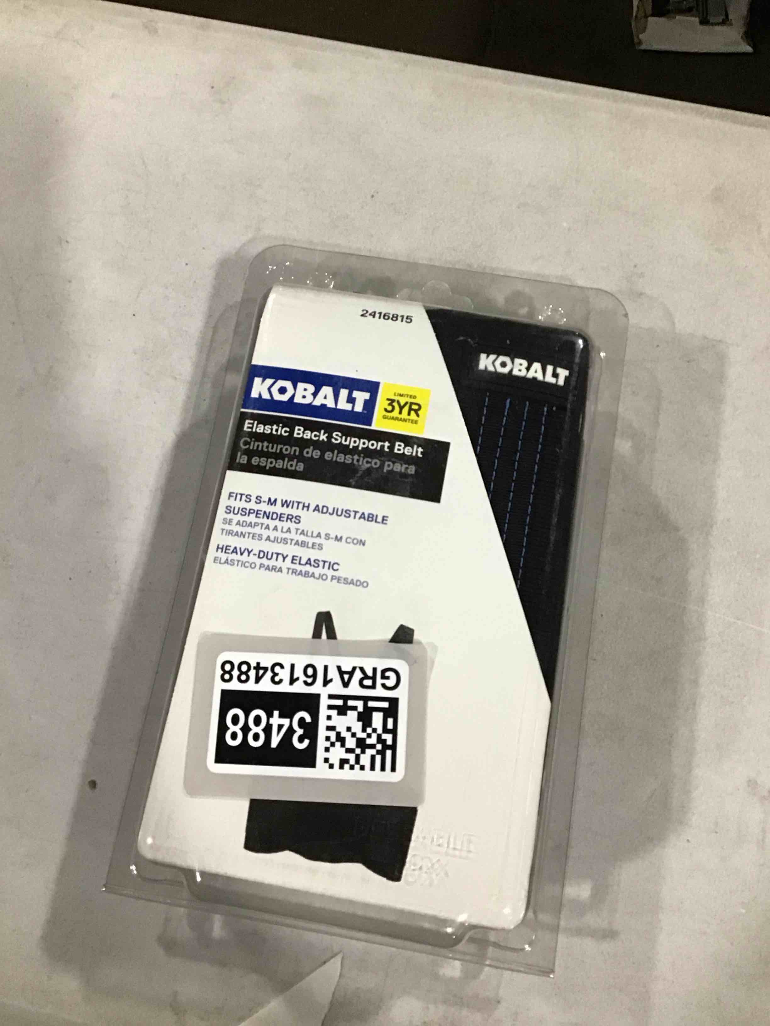 kobalt elastic back supertanker